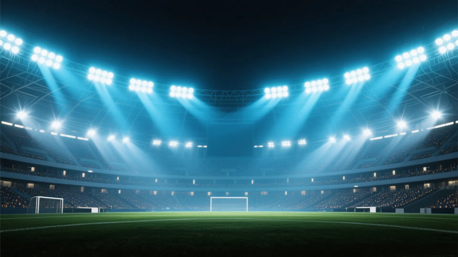 体育场灯光背景